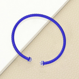 Rhinestone Embellished Cuff Bracelet