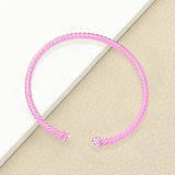 Rhinestone Embellished Cuff Bracelet